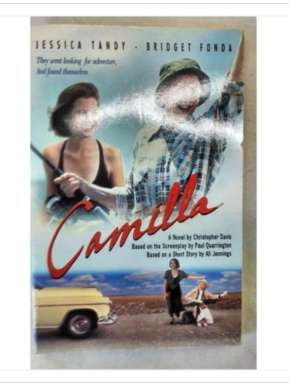 Camilla A Novel Movie Tie In Jessica Tandy Bridget Fonda Road Trip Book 1994 PB